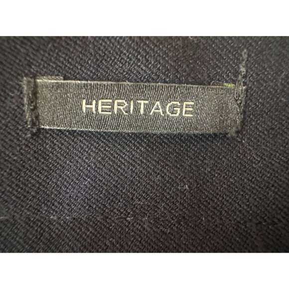 Talbots Size 20W Heritage Navy Black Pants Black Slim Fit - Picture 3 of 14